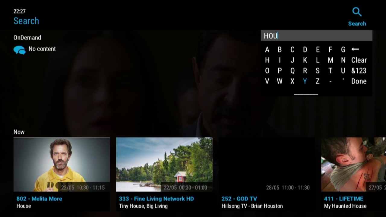 Melita NexTV - Quick Search