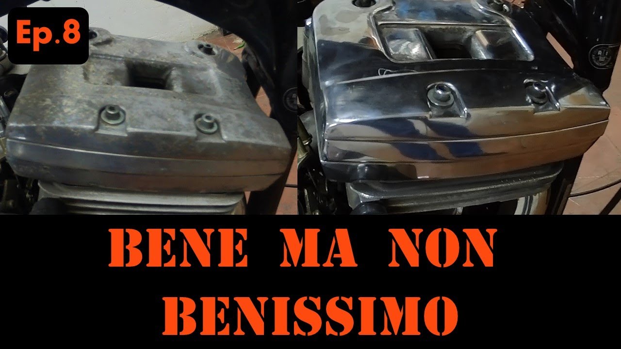 Lucidatura coperchi teste. Harley FXR Ep. 08