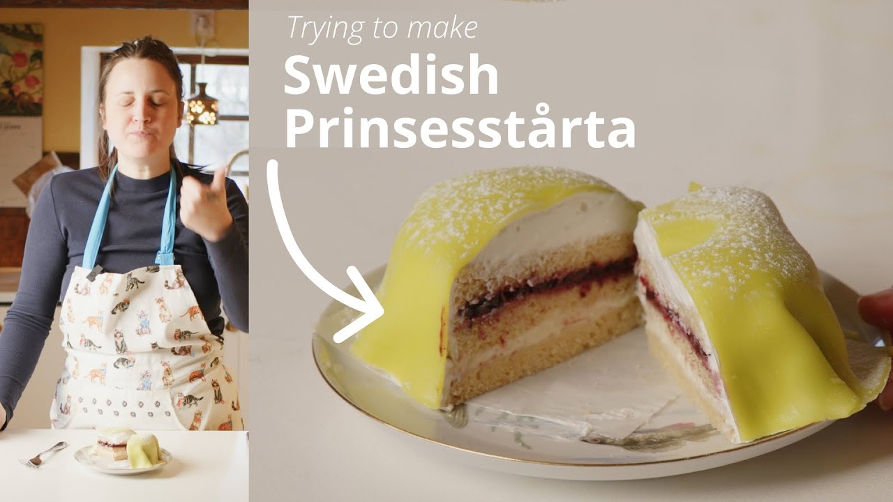Swedish Vegan Prinsesstårta (Princess Cake)