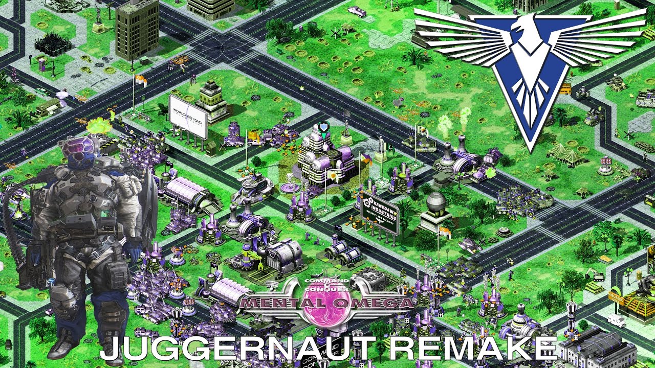 Red Alert 2 | Mental Omega 3.3.6 - Allied Fan Mission - Juggernaut Remake