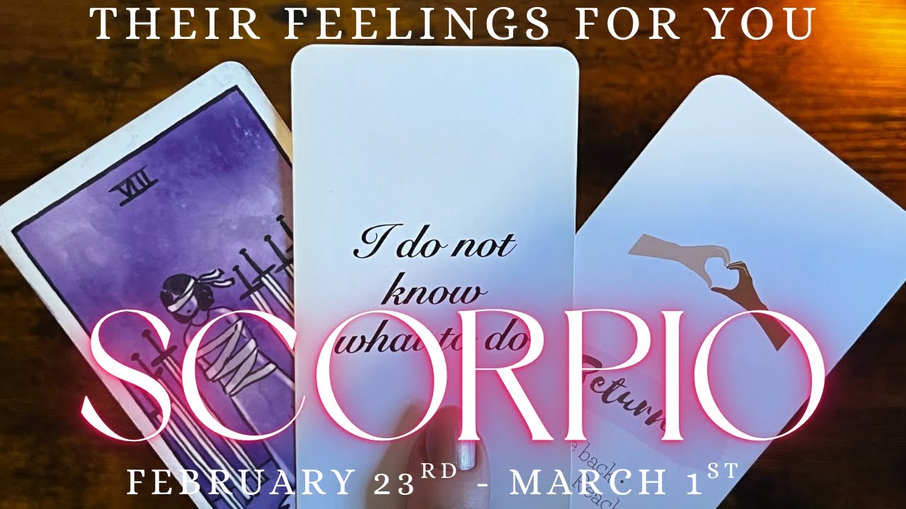 SCORPIO tarot ♏️ Someone Is Terrified Of Losing You They Are Stuck😱🕯️