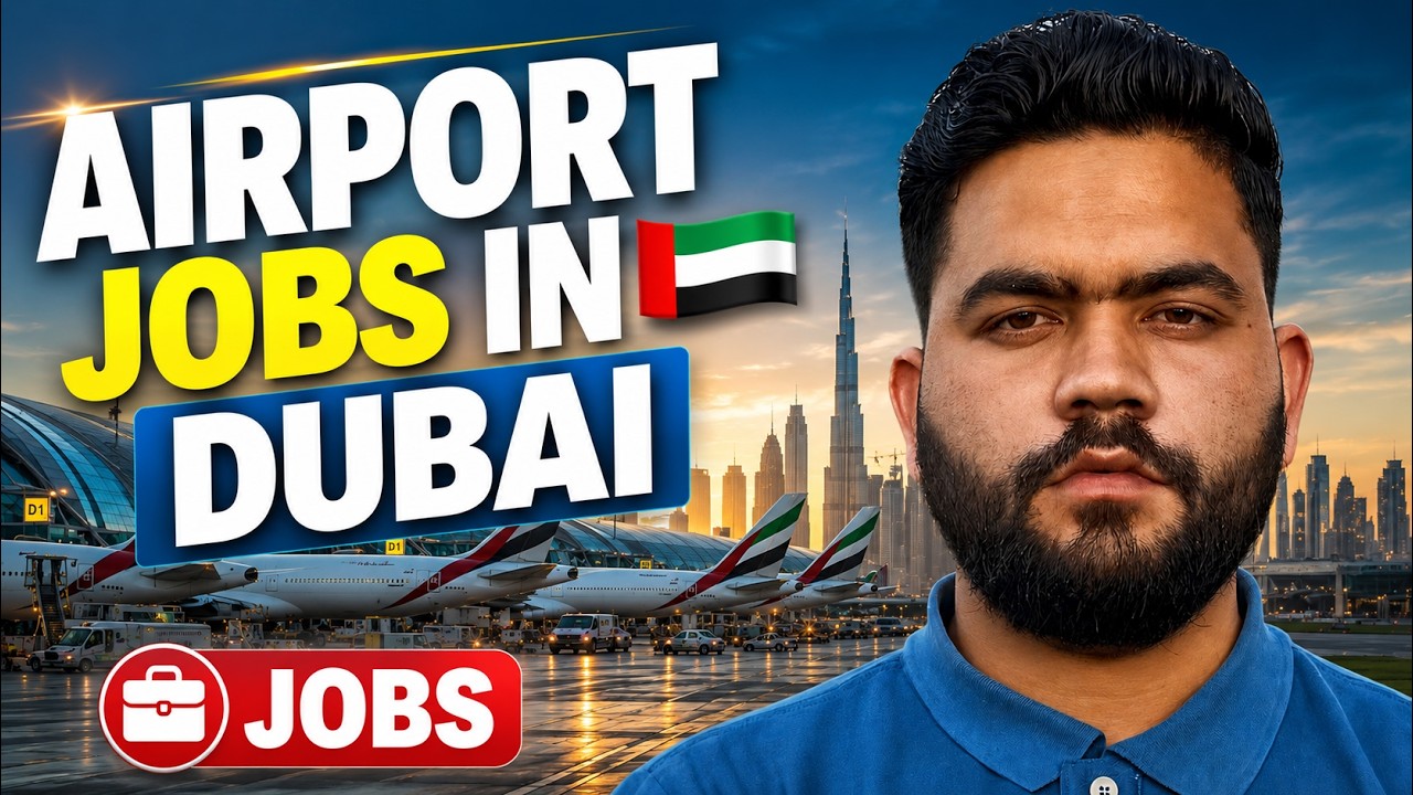 Airport Jobs in Dubai 2026 | Complete Guide to Apply, Salary & Requirements ✈️🇦🇪