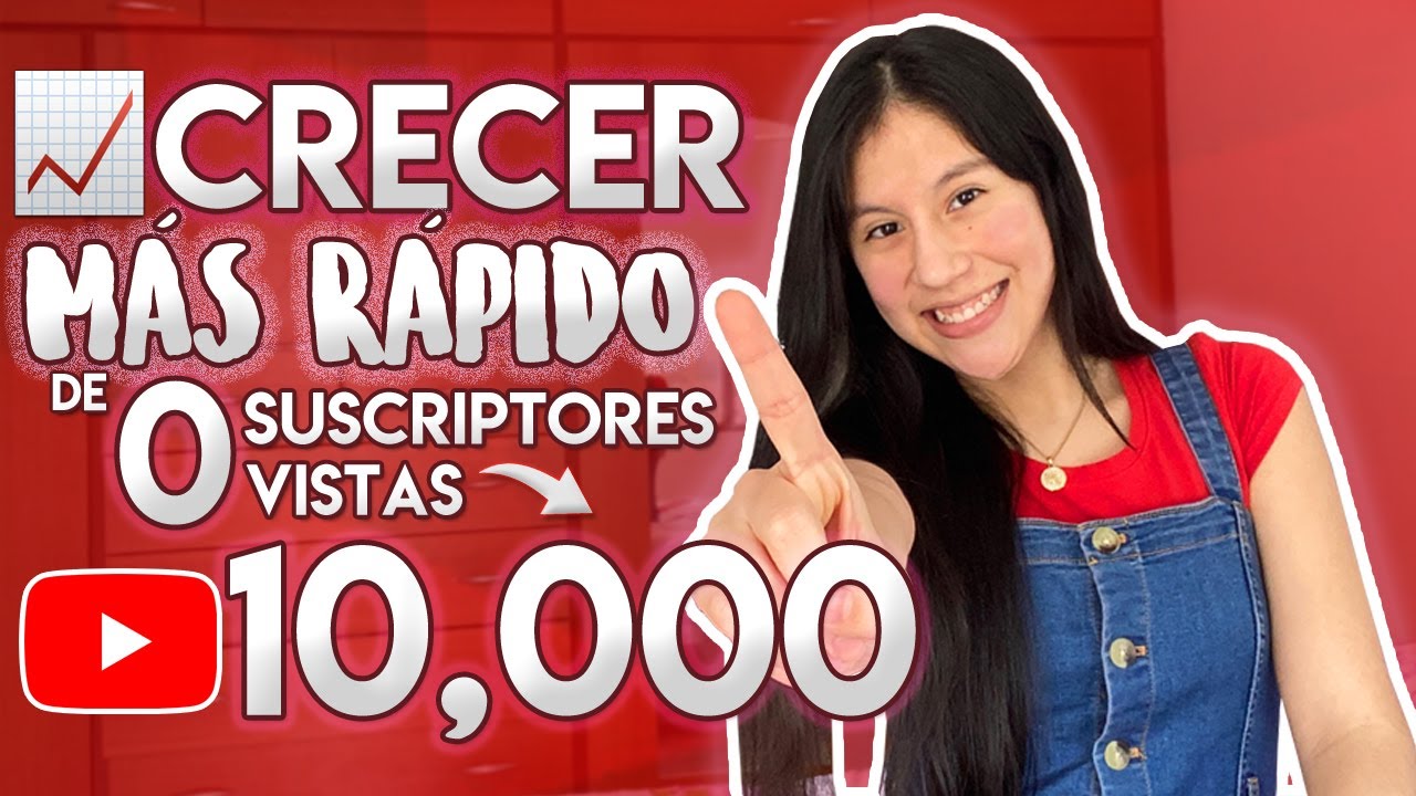 C&Oacute;MO CRECER EN YOUTUBE R&Aacute;PIDO 2021/ C&Oacute;MO GANAR SUSCRIPTORES Y VISTAS 🤩- F&aacute;tima Lozano