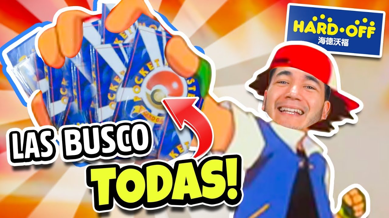 Busco LAS PRIMERAS CARTAS POKEMON en TIENDAS de JAPON