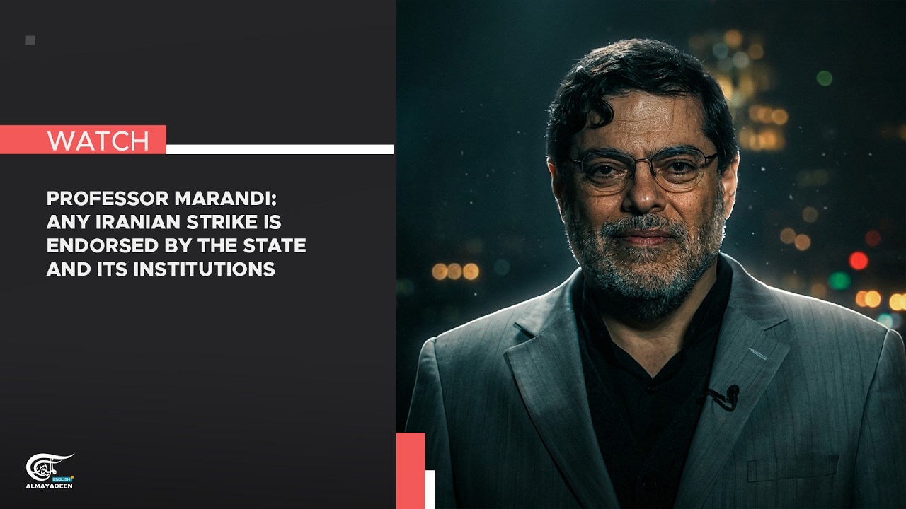Professor Marandi: Any Iranian strike is endorsed by the state and its institutions
