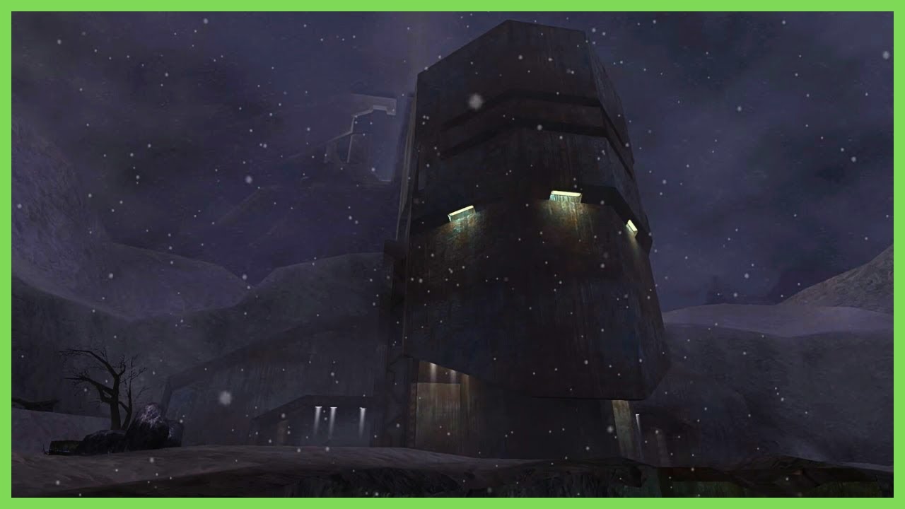 Halo 2: Quarantine Zone Comfortably Creepy Ambient Exploration | No HUD, No Combat (4K 60 FPS)