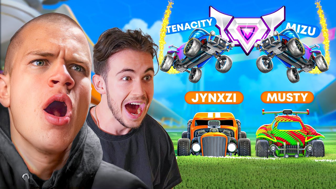 Musty & Jynxzi vs SSL's | We Were The FINAL Boss in Their 2v2 vs EVERY RANK in Rocket League