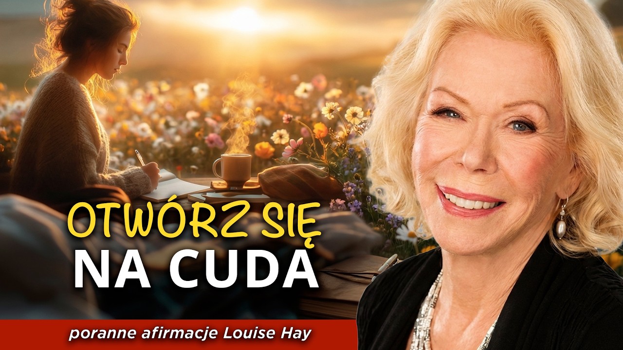 Louise Hay: Życie mnie kocha | Poranne afirmacje spokoju i miłości 🌷