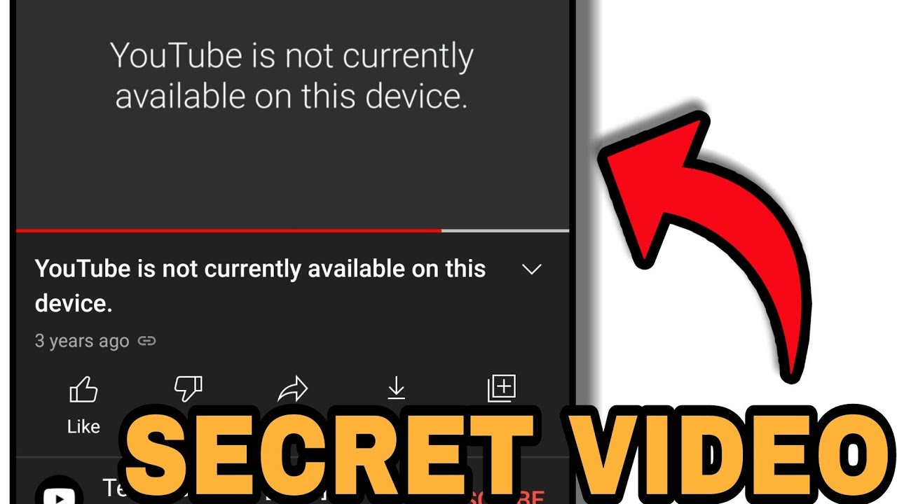 This SECRET Youtube video has hidden views...