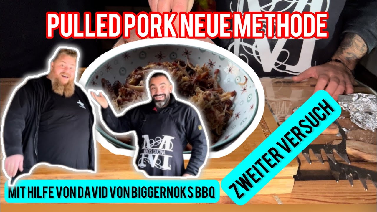 Pulled Pork neue Methode Versuch 2.