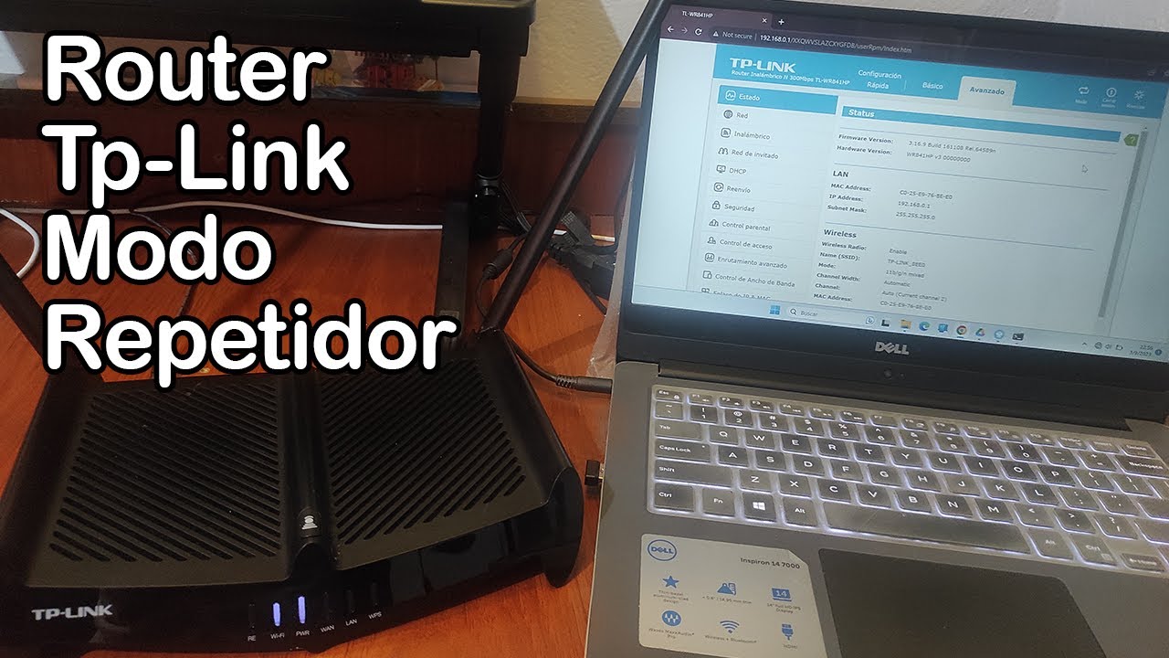 Configura un router Tp-Link como repetidor