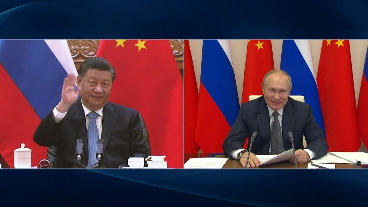 Russian president Vladimir Putin holds video call with Chinese leader Xi Jinping | AFP