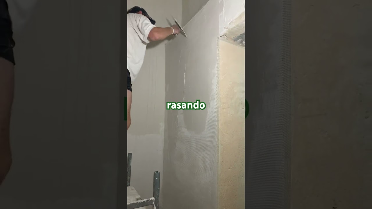 Rasatura di una parete. Come si effettua? #ristrutturazione #rasatura