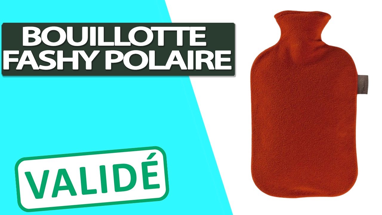 Avis Bouillotte Fashy avec housse