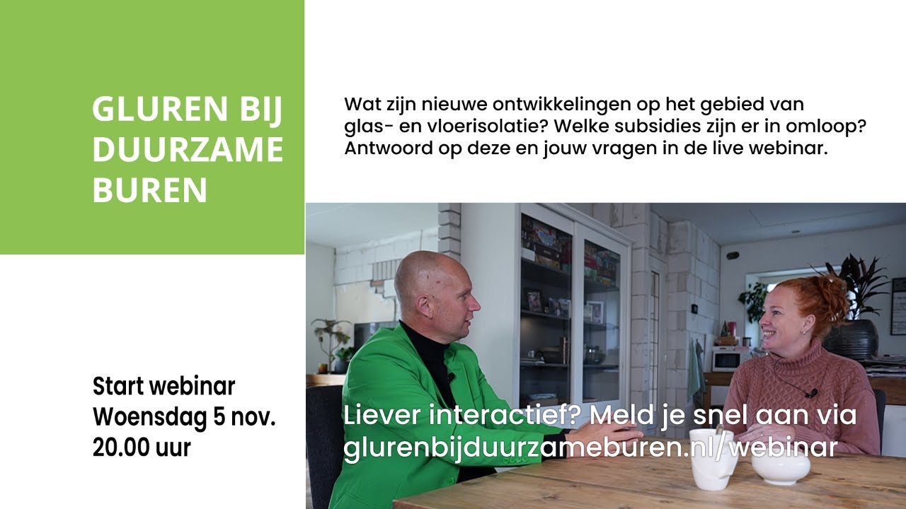 Webinar: Hoe verlaag ik mijn energierekening met isolatie?
