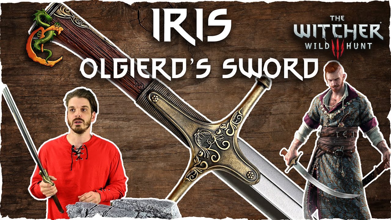 Calimacil Presents Iris: Olgierd's Sword, Official Foam Replica from The Witcher 3  Hearts of Stone