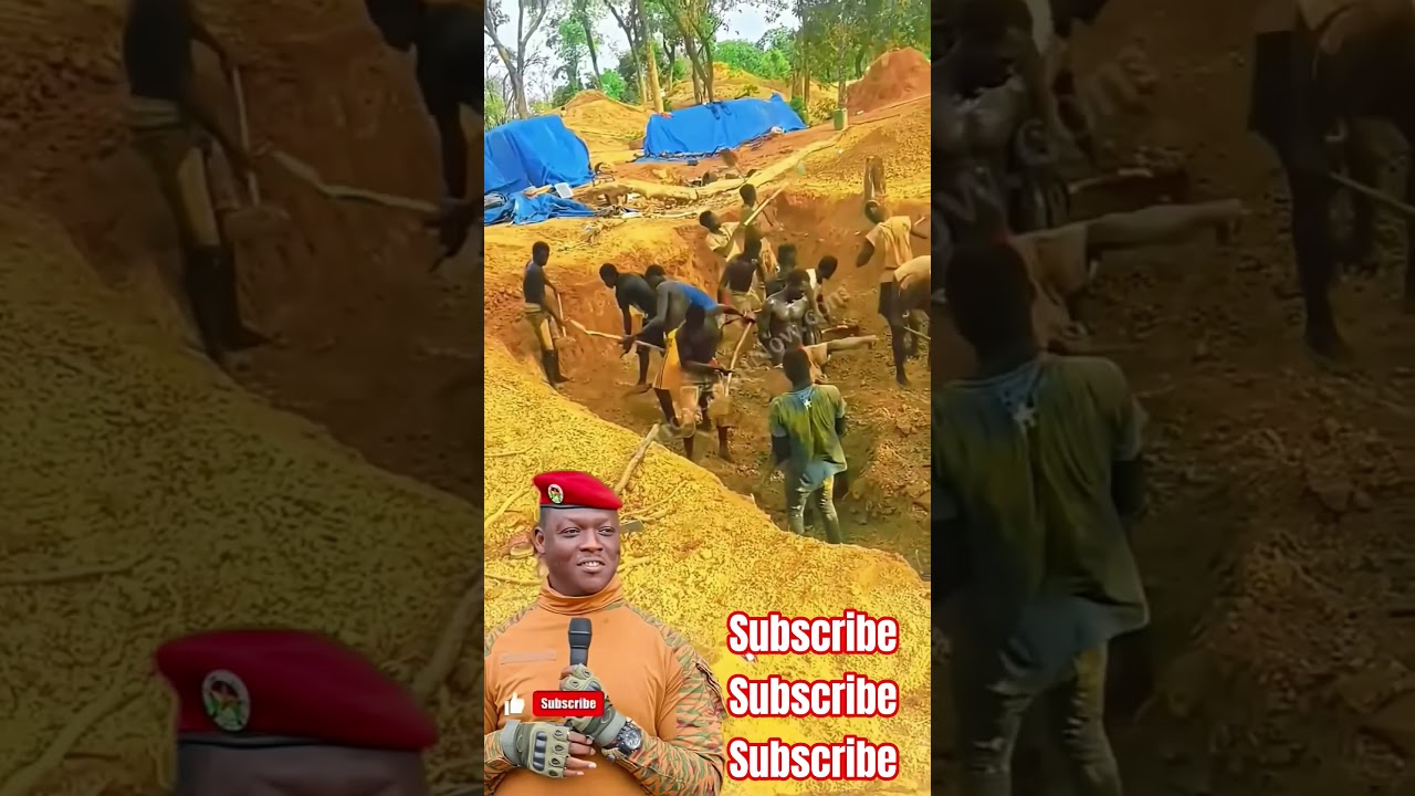 just wait 😎 GOLD for Africans 🙏❤ Ibrahim Traore help people wealthy 