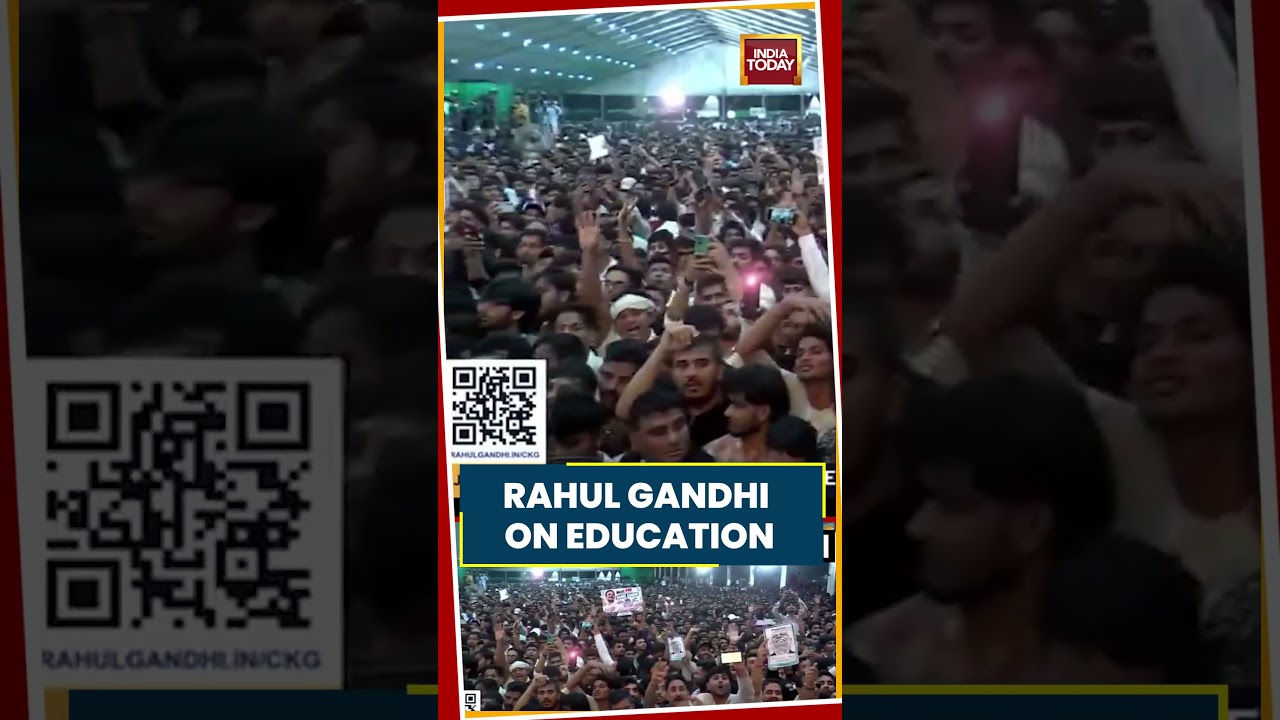 Rahul Gandhi On Education In Indore: &lsquo;When Govt Invests Less, Students Are Put At Risk&rsquo; #shorts