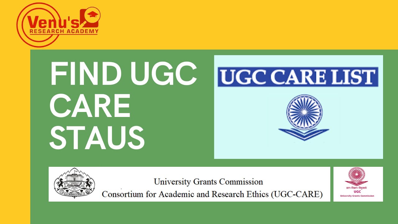 HOW TO CHECK UGC CARE LIST JOURNALS |FIND THE STATUS UGC CARE LIST JOURNAL |UGC CARE APPROVED OR NOT