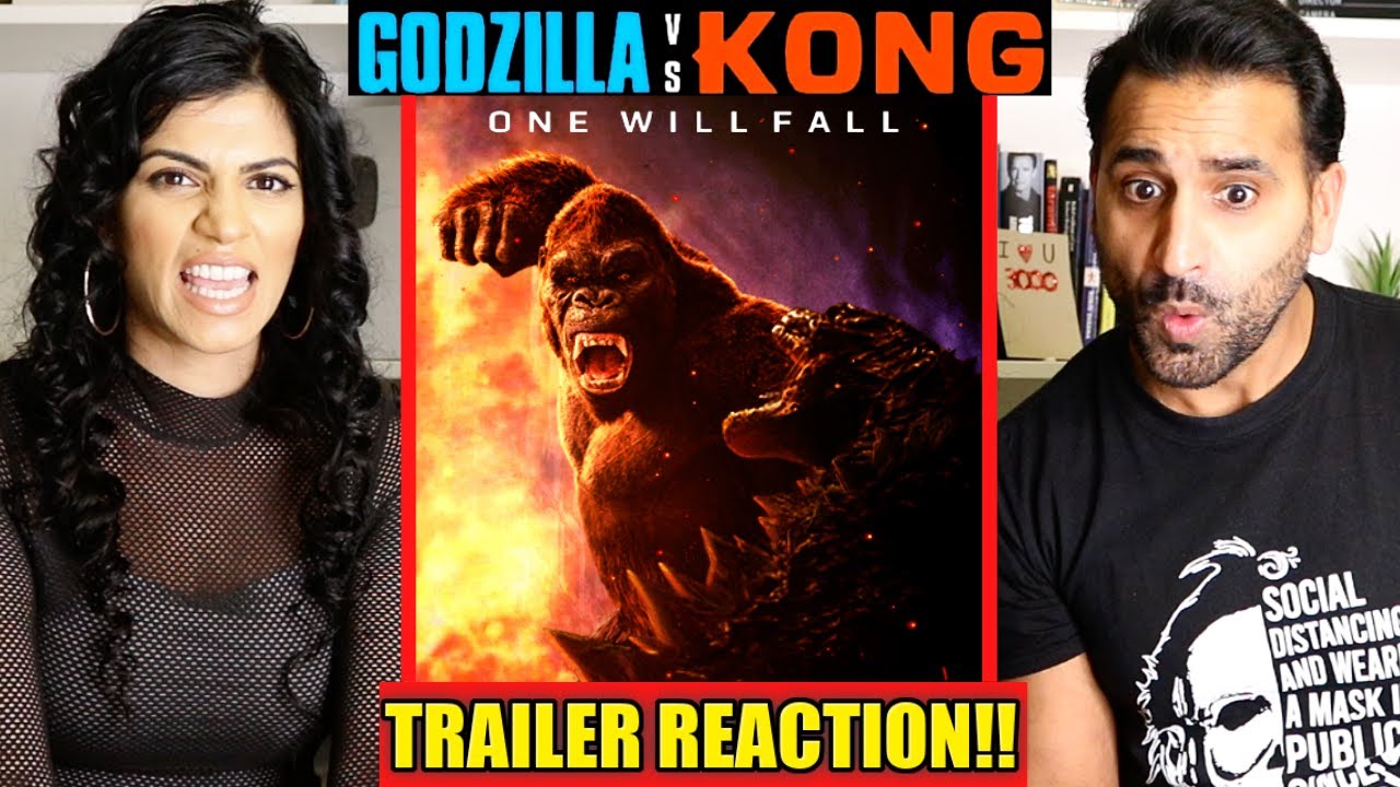 GODZILLA VS KONG - TRAILER REACTION!!