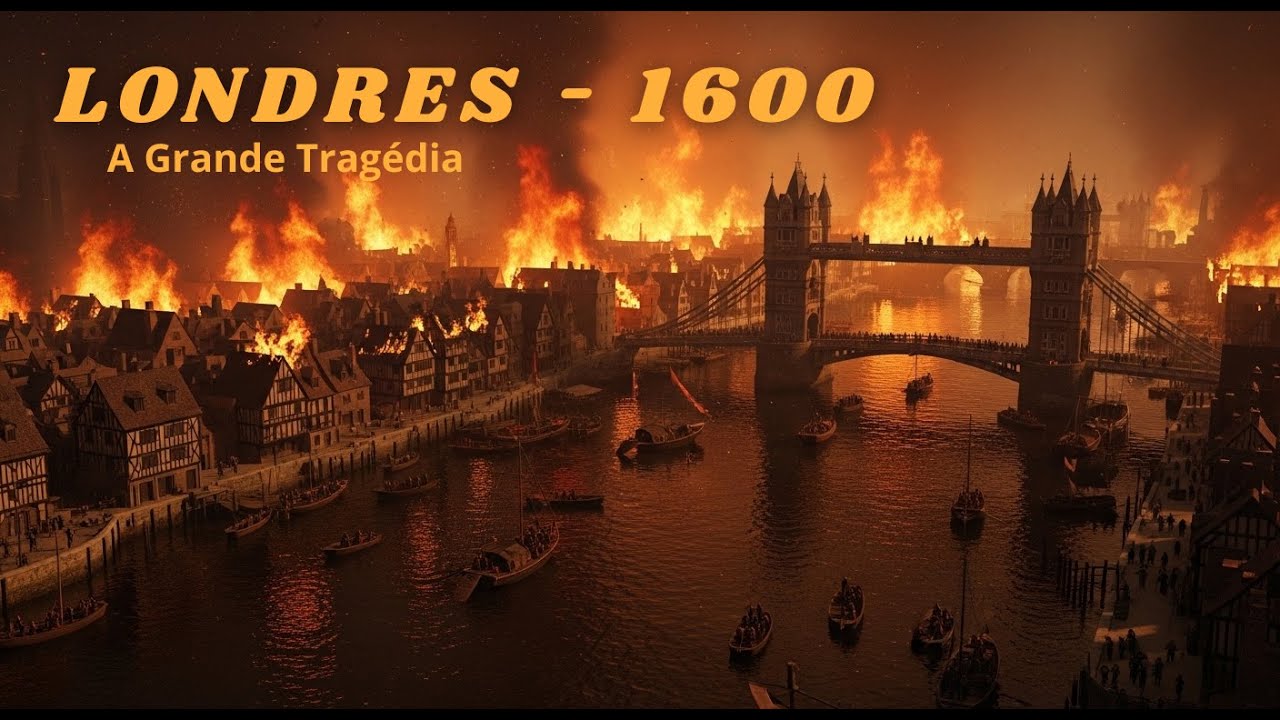 Como Era Viver Em Londres De 1600? (Reconstru&ccedil;&atilde;o por IA)