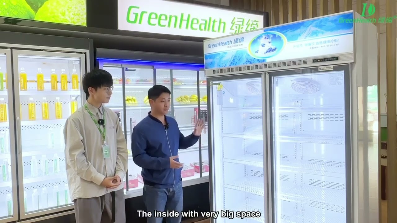 Commercial Supermarket Ice Cream Gelato Display Freezer With Glass Door