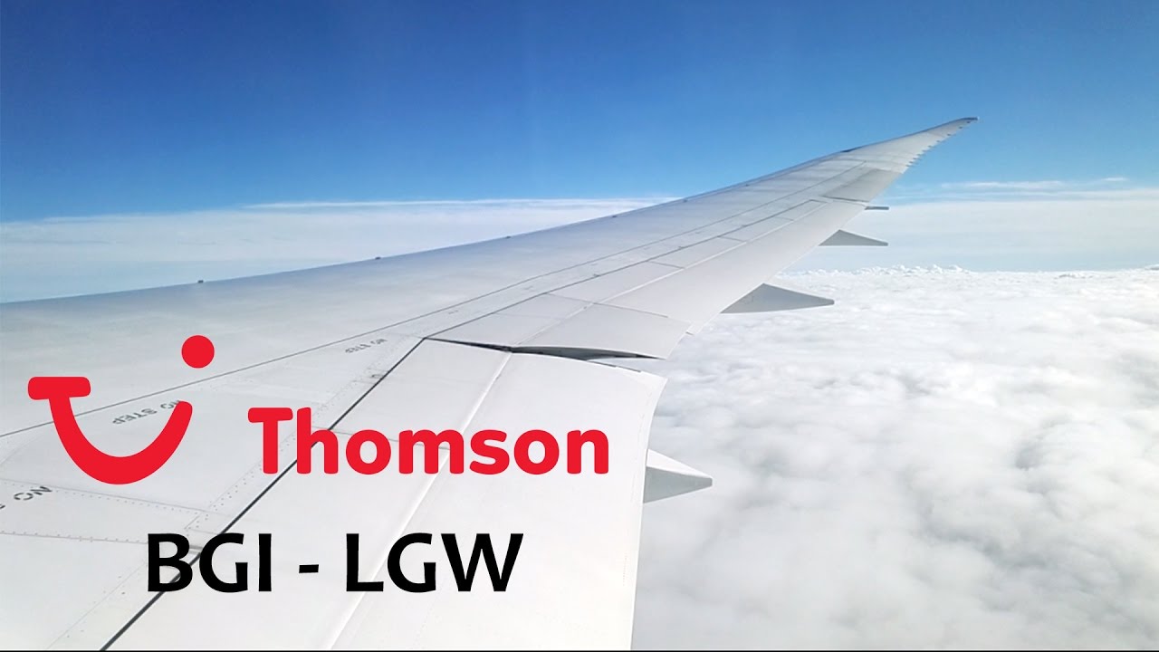 Thomson Airways Boeing 787-8 Dreamliner Morning Landing at Gatwick, London