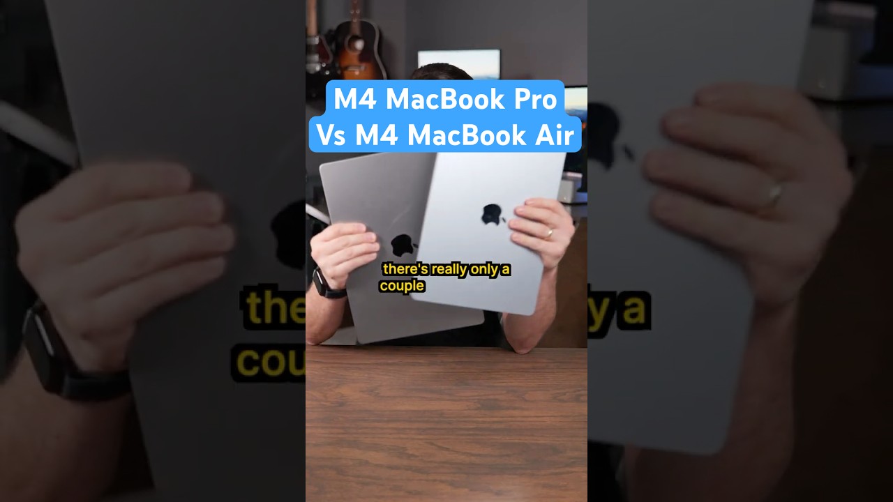 M4 MacBook Air vs M4 MacBook Pro: Which Apple Computer to Buy?