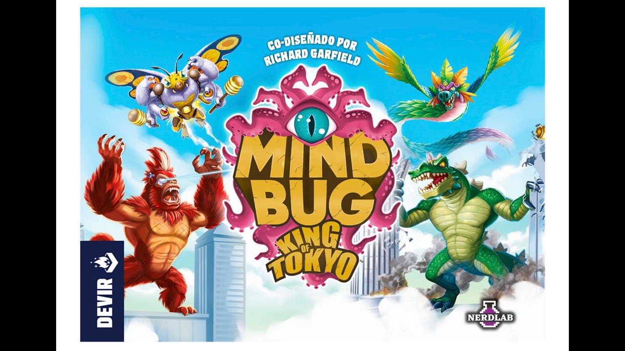 MINDBUG King of Tokyo - Juego de Mesa - Unboxing y Cómo se Juega
