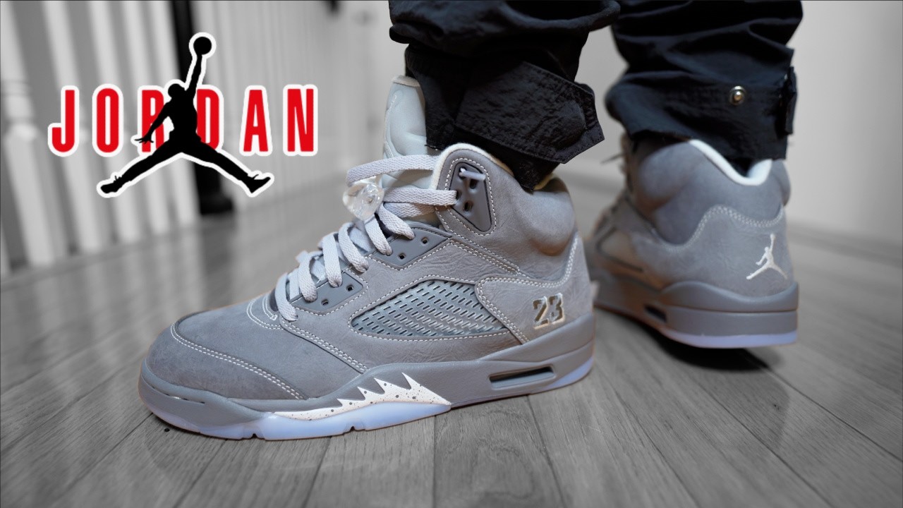 THESE ARE GOING BE A PROBLEM !!! JORDAN 5 WOLF GREY REVIEW & ON FEET