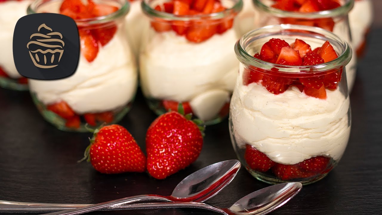 Das perfekte Dessert im Glas – einfach, elegant & unglaublich gut! 🤯🍓