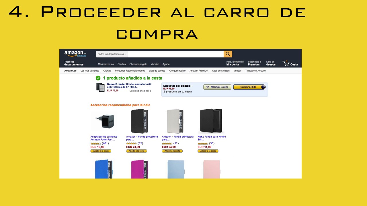 Como comprar por Amazon en 8 Pasos