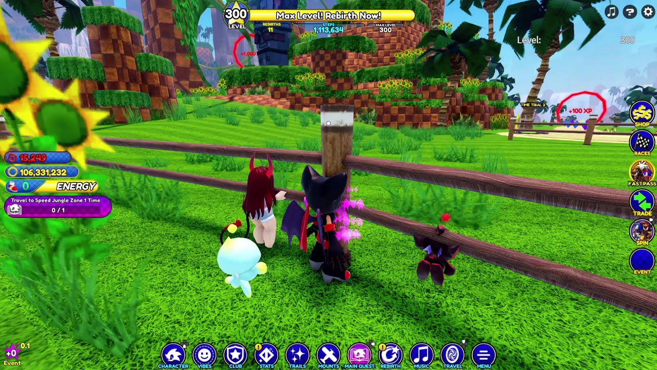 Sonic speed simulator