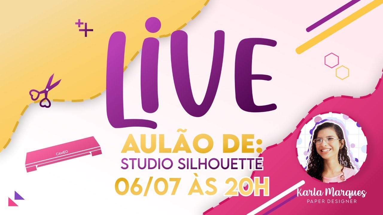 Curso Gratuito de STUDIO SILHOUETTE/Papelaria Personalizada - AULA 01