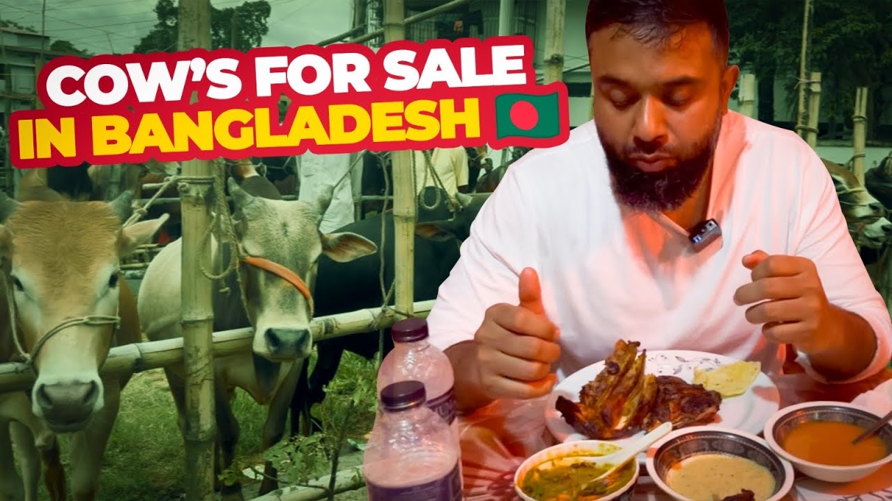 I went to a Cow Bazar and Ate Some Amazing Food!
