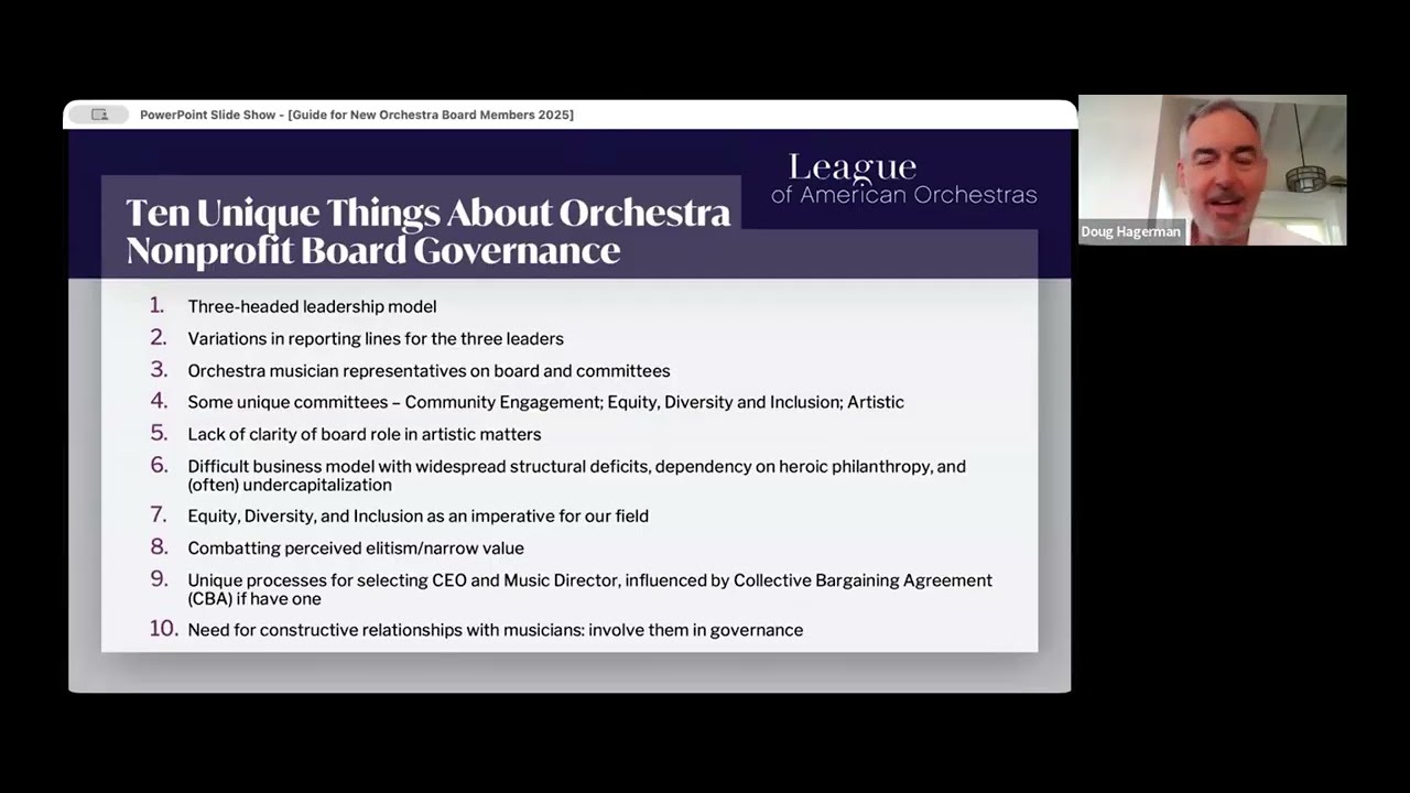 A New Board Member’s Guide to the Landscape of American Orchestras December 2025