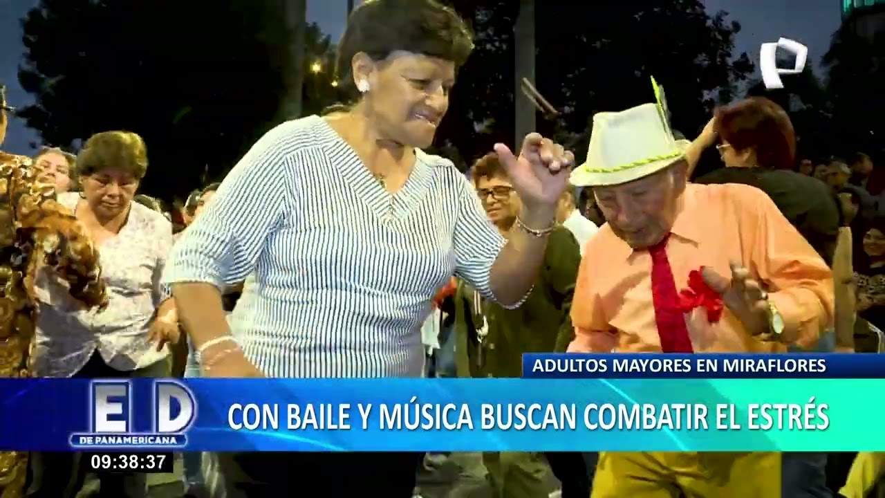 Miraflores: adultos mayores ´rompen la pista de baile´ en el parque Kennedy