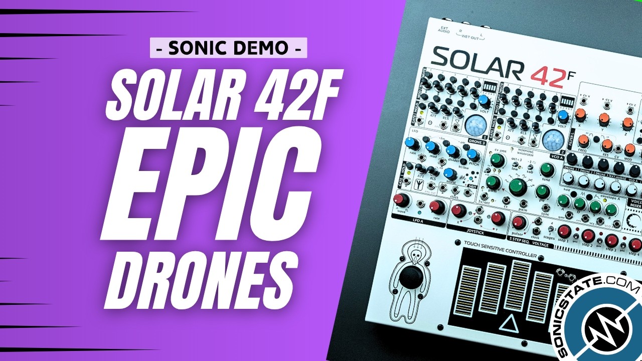 Epic Ambient Drone Machine - Elta Solar 42F - SonicDemo