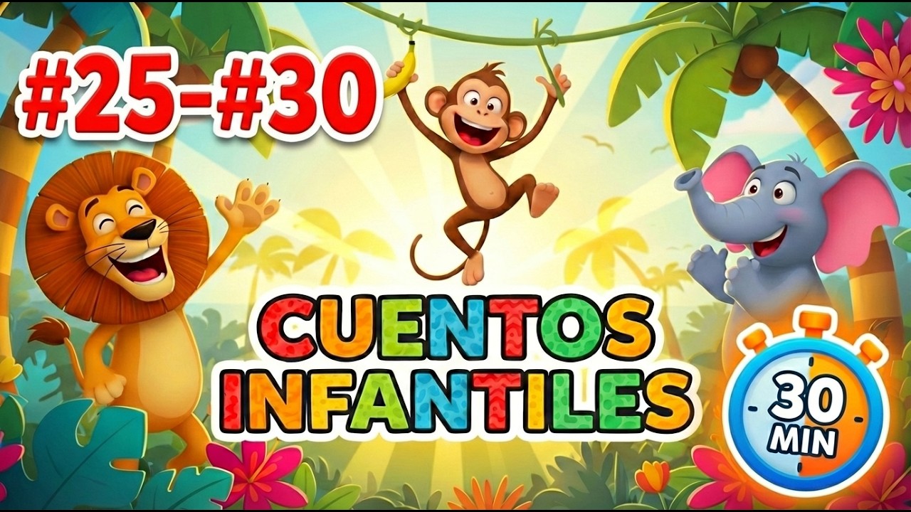 ❤️😉30 Minutos de Cuentos Infantiles 📖✨ Las Grandes Aventuras de Leo en el Mundo Mágico