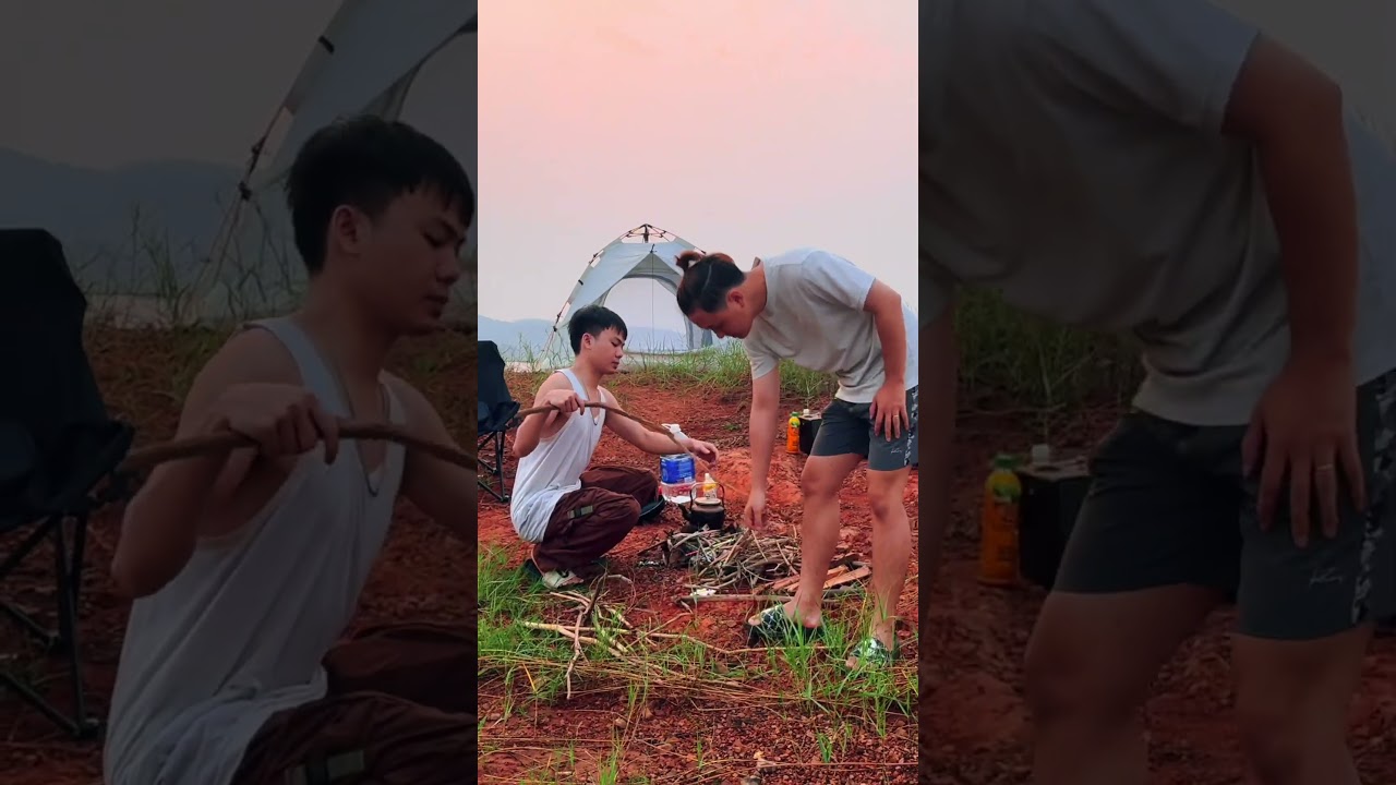 Camping Chill #camping #sunset #nature #chill