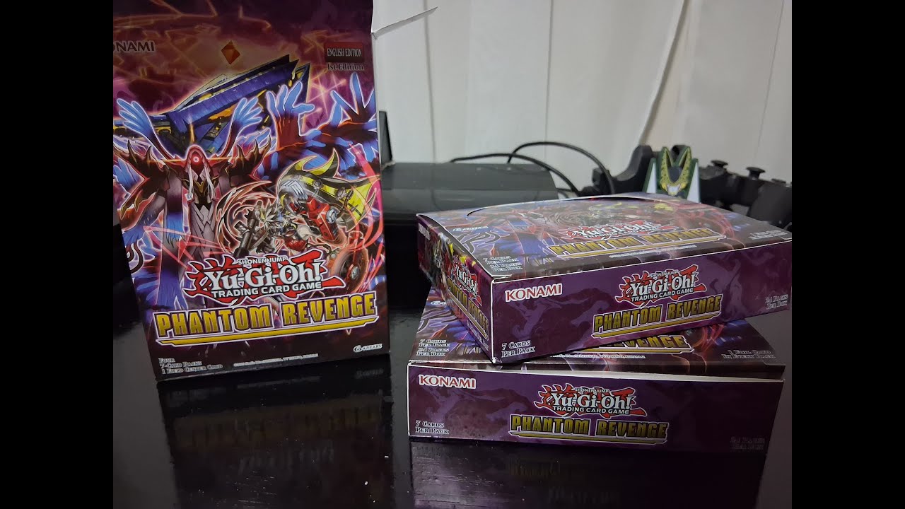 Yu-Gi-Oh Phantom Revenge booster box opening #2