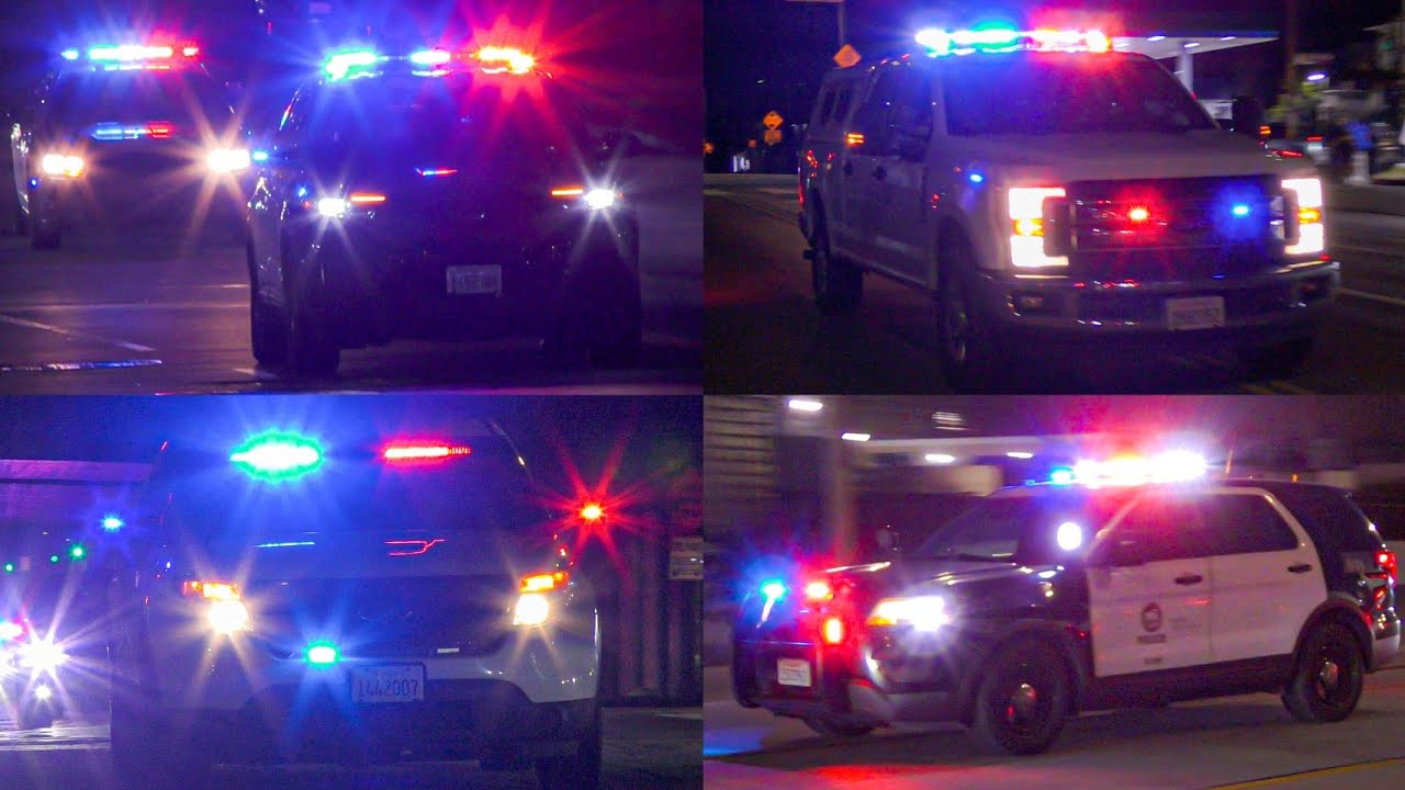 LAPD Responding Code 3 (Compilation 44)