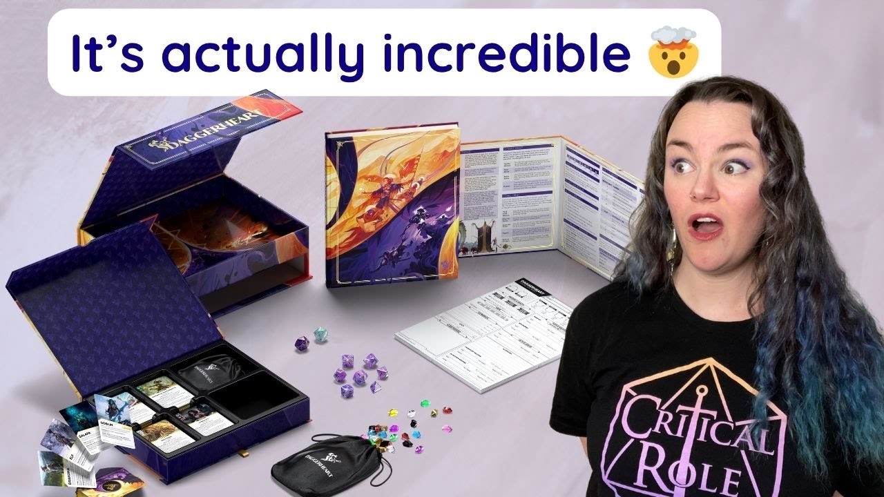 Daggerheart Limited Edition Core Set Unboxing! | Critical Role | Luboffin