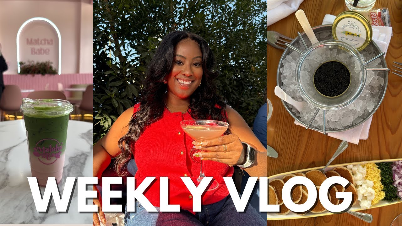 FACETIME VLOG: CAVIAR HAPPY HOUR, HOUSTON MATCHA,  KEVONSTAGE TOUR, KETTLEBELL CLASS (1HOUR)