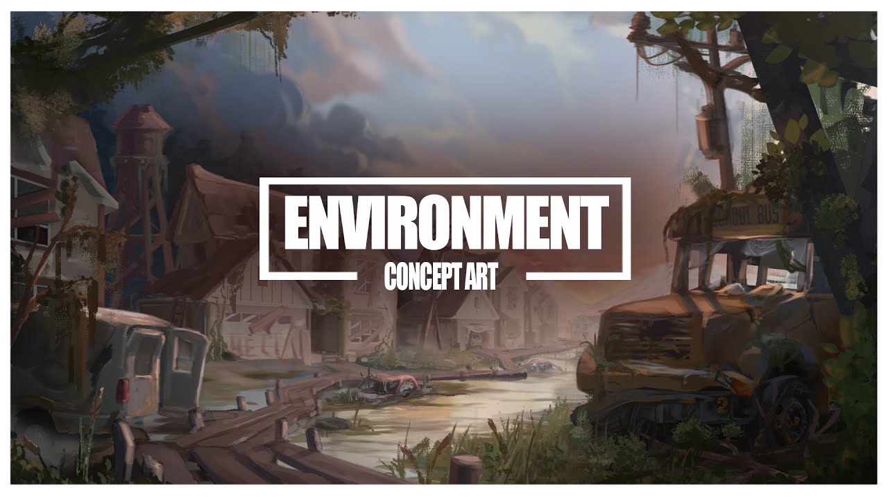 Environment Concept art (speed painting)