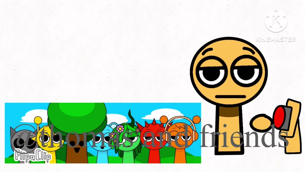My sprunki oc Mr cardboard 