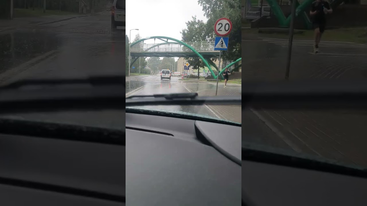 Trasa egzaminacyjna w ruchu miejskim. Start i koniec WORD Zielona Góra. 