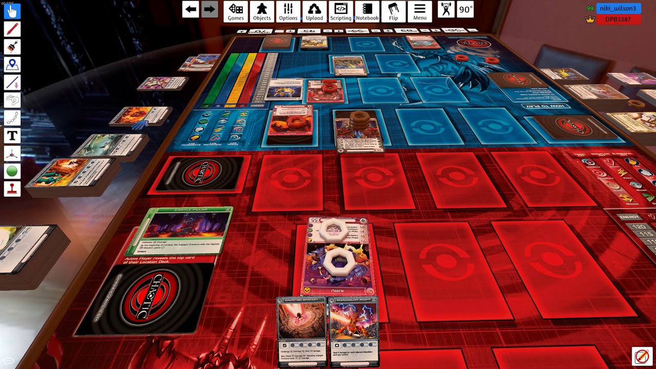 Who's gonna win? | Tabletop Simulator: Chaotic, w/ lil sis, Part 4 of 4