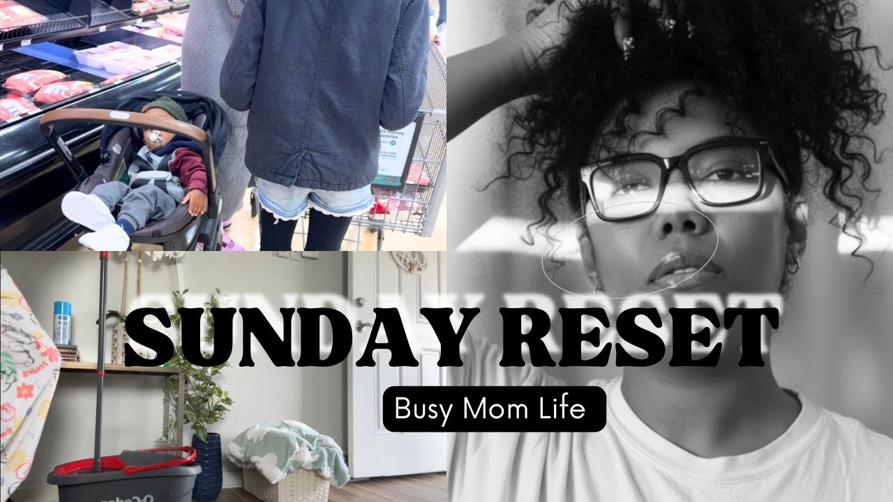 Sunday Reset With Me | Restock, Clean & Cook Dinner for My Family