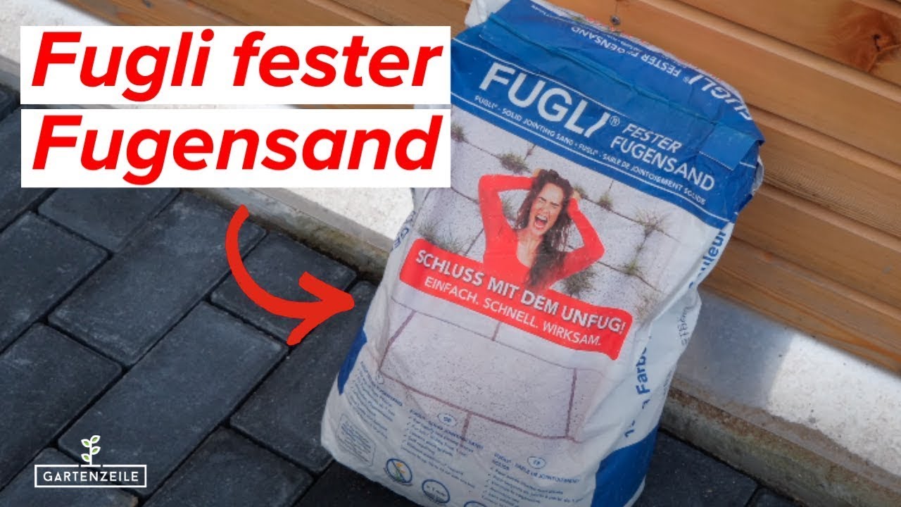 Fugli fester Fugensand im Test! Nie wieder Unkraut in den Fugen?